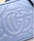 Сумка Gucci Marmont Matelasse Mini Bag Blue